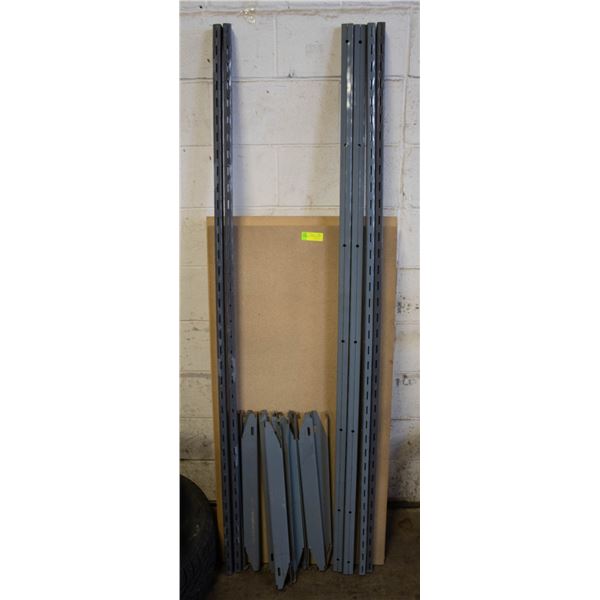 UNASSEMBLED E-Z RECT PIECES CORNER POSTS CENTER