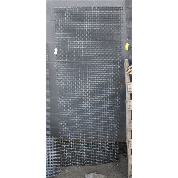 64" X 25" HIGH CARBON STEEL SCREEN