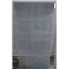 Image 1 : SET OF TWO 48" X 23" HIGH CARBON STEEL SCREENS