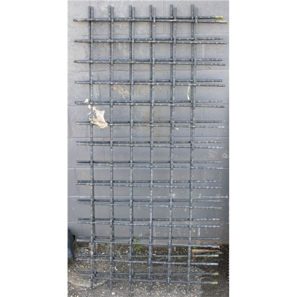 SET OF TWO 64" X 28" HIGH CARBON STEEL SCREENS