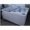 Image 1 : COAST SPAS 6 PERSON HOT TUB INCLUDES LOUNGER WITH