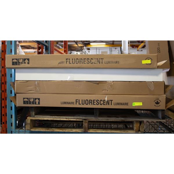 PALLET OF FLOURESCENT LIGHTING