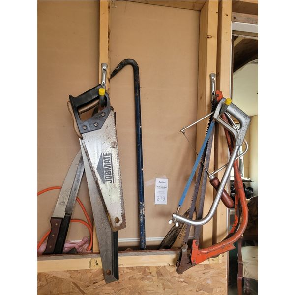 Saws, Knives, More A