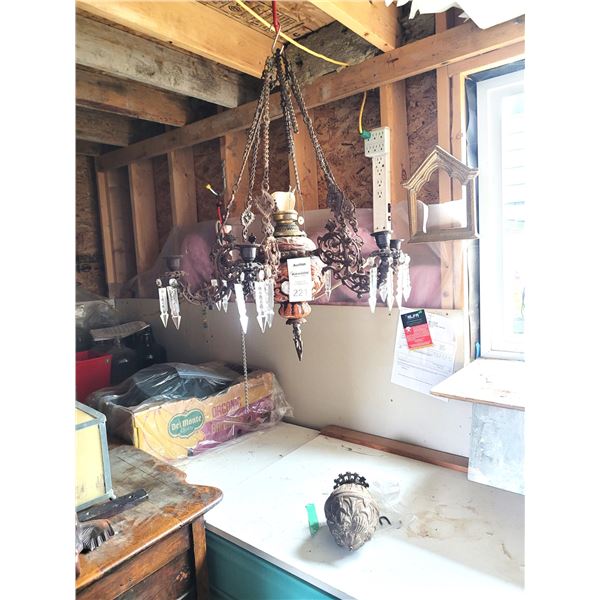 Vintage Chandelier, CounterbalanceA