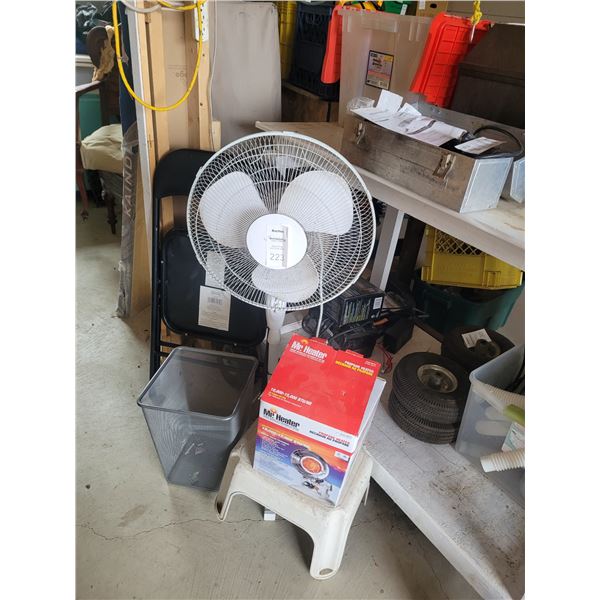 Fan, Heater, More A