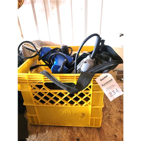 Maximum Saw, Heat Gun, Drill A