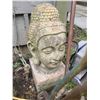 Image 3 : Cement Buddha head, more A