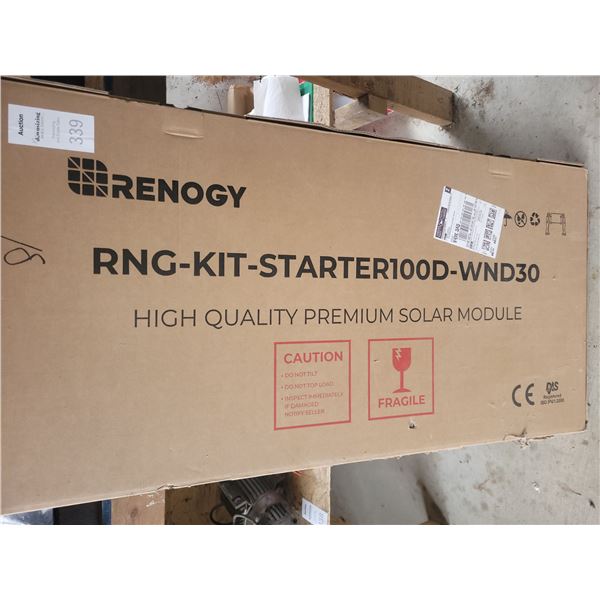 Renogy solar panel A