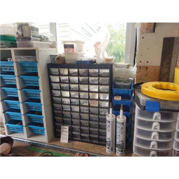 Screwdrivers, tape measure A