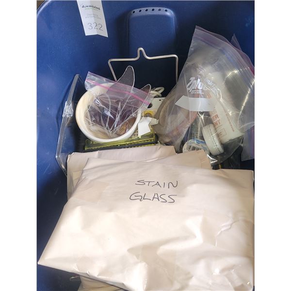 Stained glass crafts supplies A