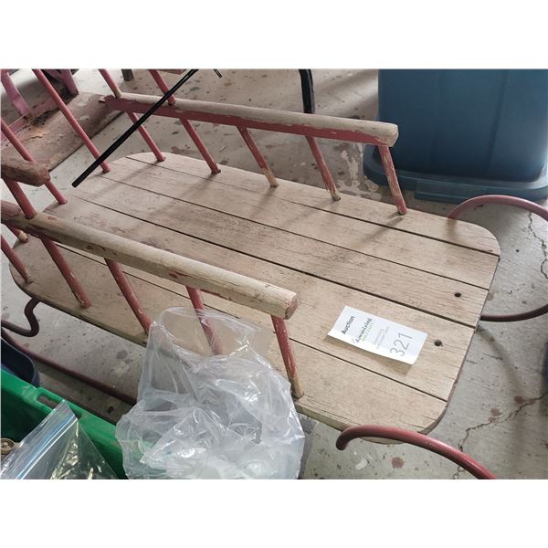 Antique sled A