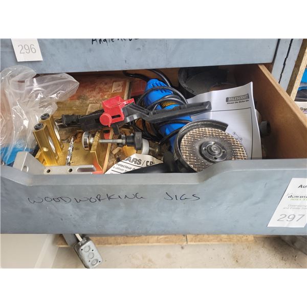 Wood working jigs, grinder A