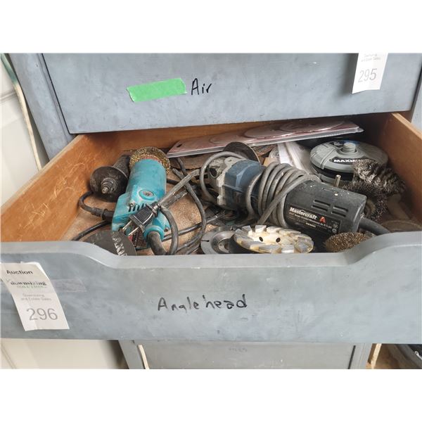 Angle head grinders, Mikita A