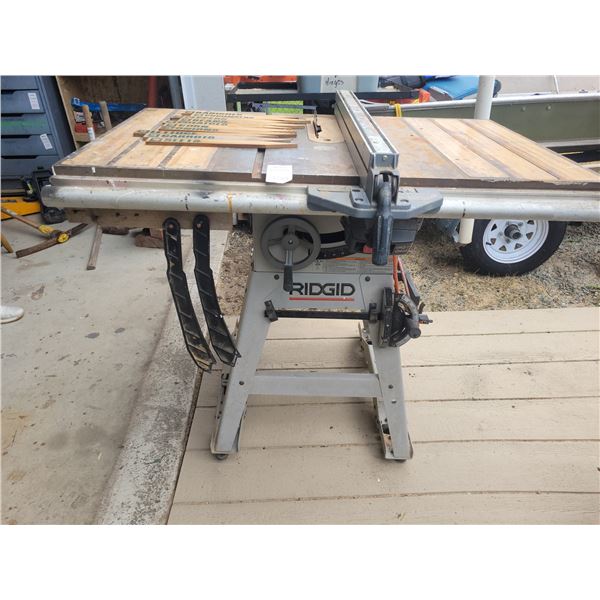 Rigid table saw A