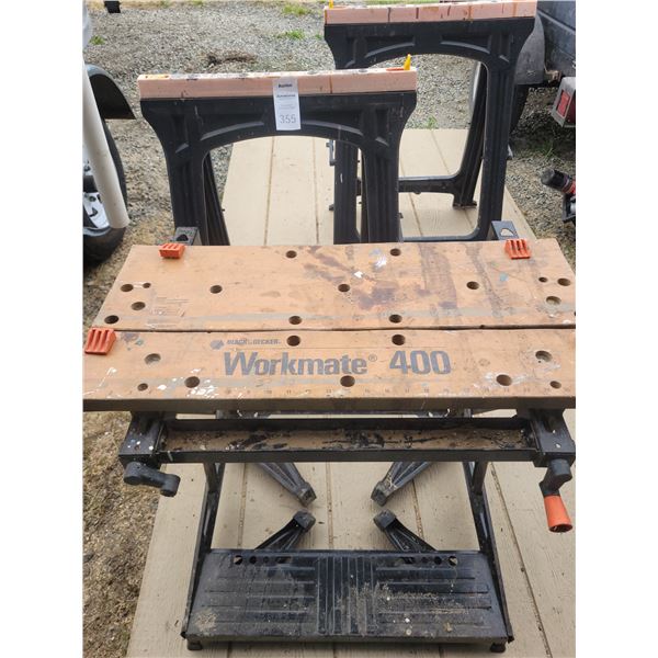 Workmate, saw horses, A