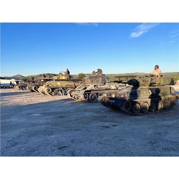 Tank Drive and Shoot (Ox Ranch - Uvalde County, Texas)