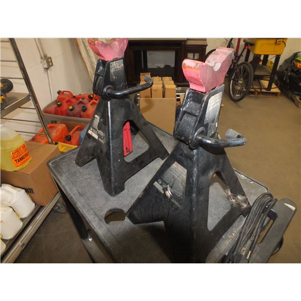 2 Mastercraft Jack Stands