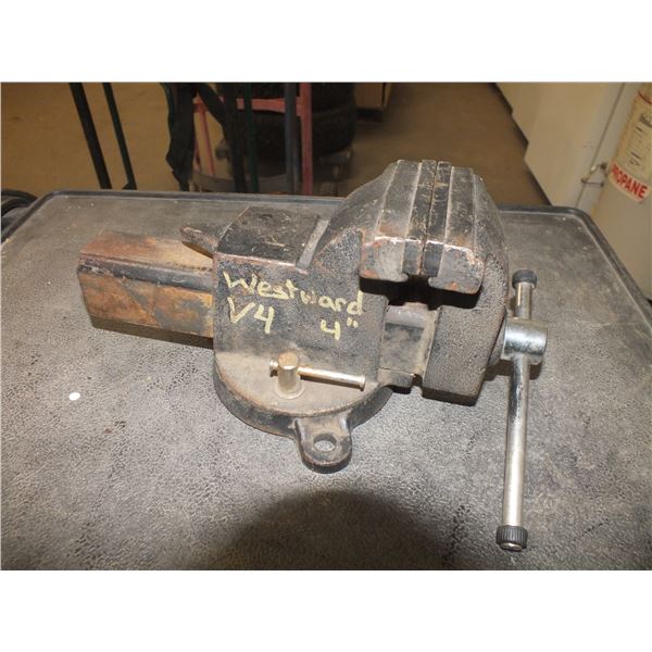Westward 4" Bench Vise