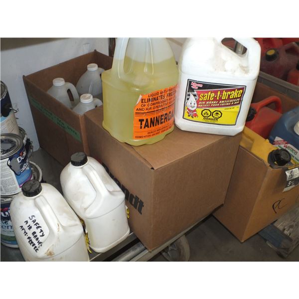 Air Brake Anti Freeze and Tanner Gas