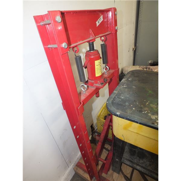12 Ton Hydraulic Press & 2 Cable Slings
