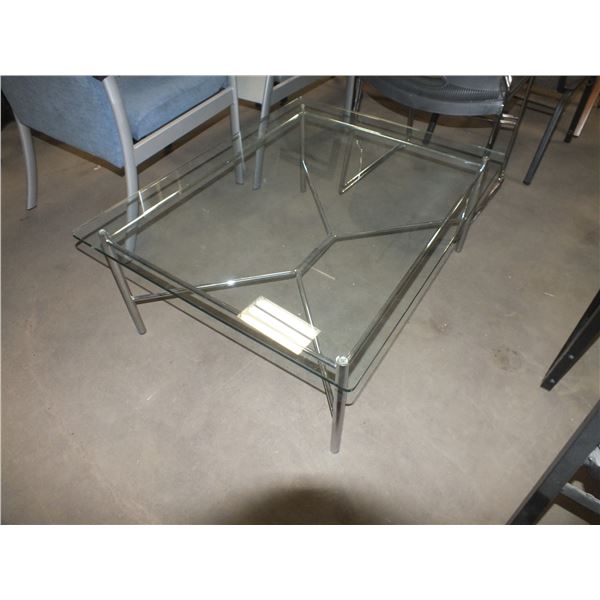 Glass Top Coffee Table