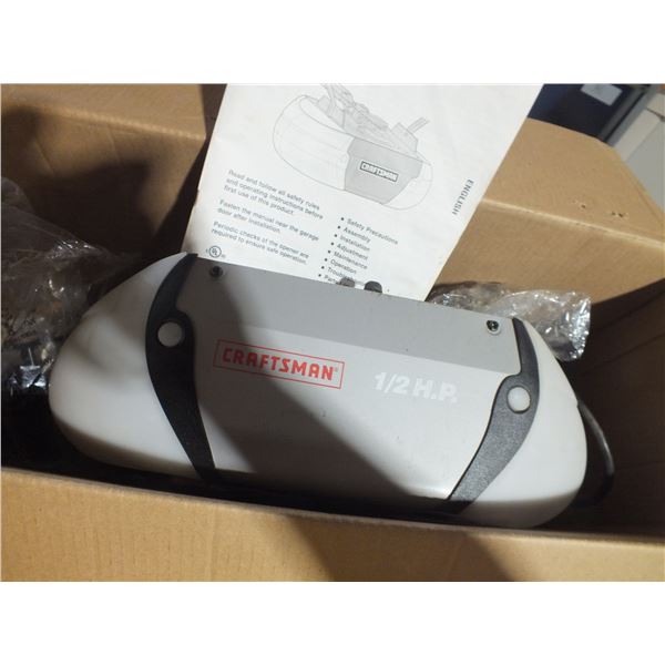 Craftsman 1/2 Hp Garage Door Opener