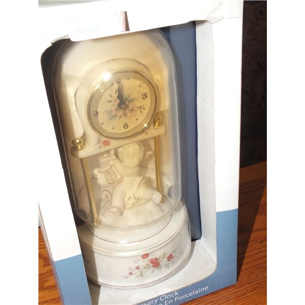 Porcelain Anniversary Clock