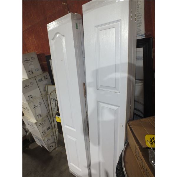 4 White Bi-Fold Doors