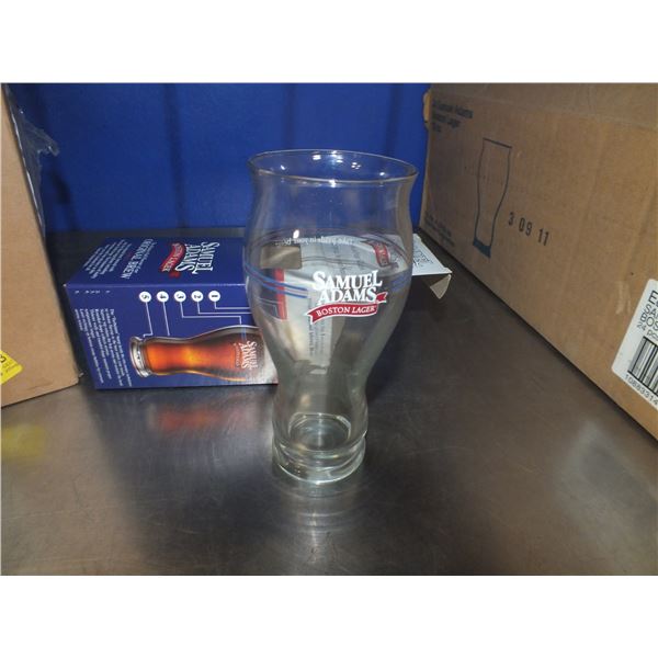 17 Samuel Adams Beer Glasses