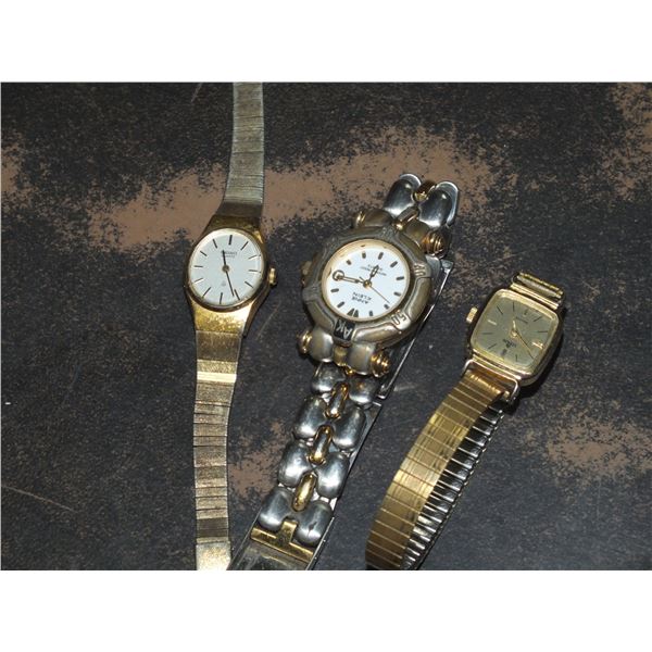 3 Ladies Watches