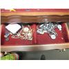 Image 2 : Jewelry Box w/ Assorted Jewelry