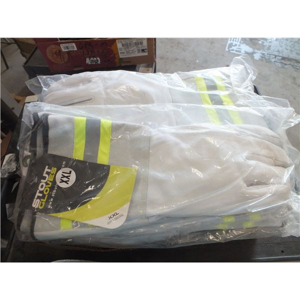 9 Pairs Of 2XL Work Gloves