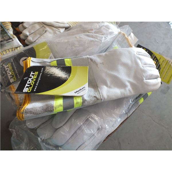 11 Pairs Of Med Work Gloves