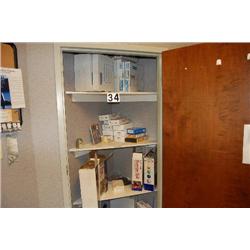 LOT CONSISTING OF CONTENTS OF CLOSET