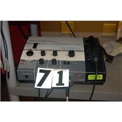 AMREX SYNCROSONIC COMBO ULTRASOUND/LOW VOLT AC STIMULATOR