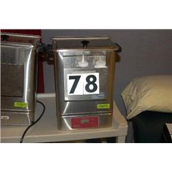 HYDROCOLLATOR STEAMPACK MASTER HEATER UNIT WITH LOTION WARMER ATTACHMENT AND DIGITAL READOUT