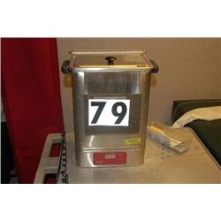 HYDROCOLLATOR STEAMPACK MASTER HEATER UNIT WITH LOTION WARMER ATTACHMENT AND DIGITAL READOUT