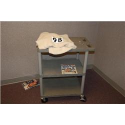 CART AND REMAINING CONTENTS OF ROOM