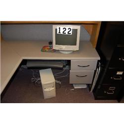 GATEWAY COMPUTER WITH MONITOR AND KEYBOARD