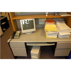GATEWAY COMPUTER WITH MONITOR AND KEYBOARD