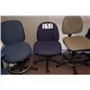 Image 1 : BLUE SECRETARY CHAIR