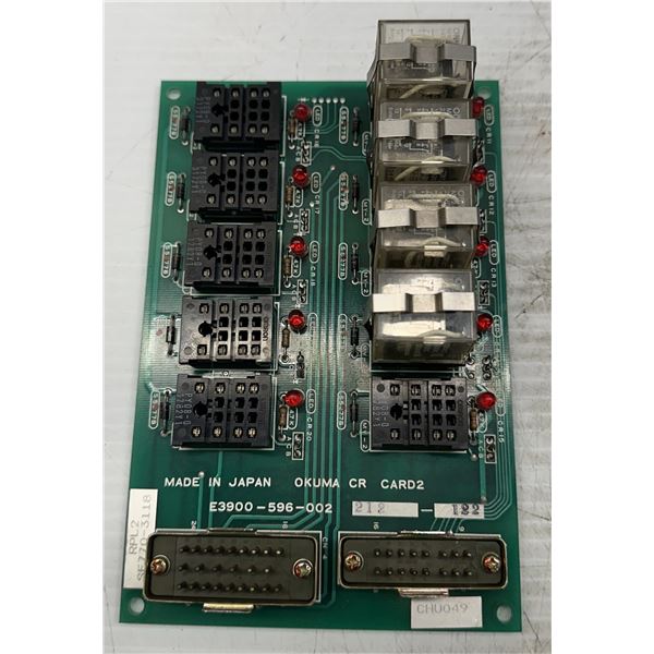 Okuma #E3900-596-002-212-122 CR Card2 Circuit Board