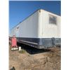 Image 1 : 1980 RAM Tool Crib Trailer 8' x 45' with steel work bench, shelving along one wall, lockable front c