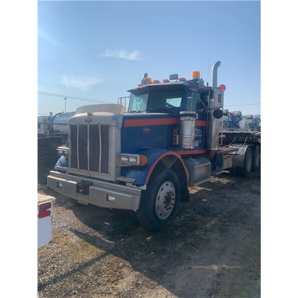1991 PETERBILT 357 Winch Tractor - Cummins 400, Eaton 18 speed trans, New batteries April 2024, Tire