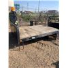 Image 1 : DANCO Rough Country Truck Deck - 9' long x 88" wide, wood deck w/headache rack, was on a single whee