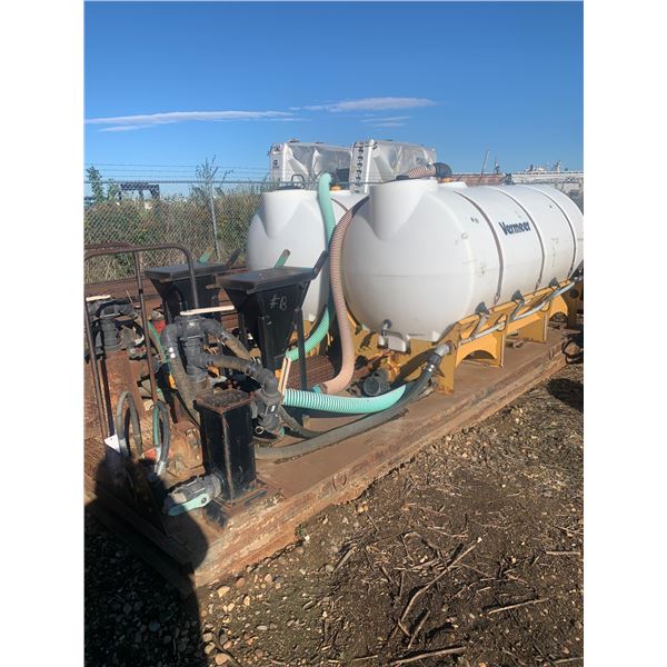 2003 VERMEER DT750 Mud Mixer, skid mounted, hydraulic, was running off a truck wet-kit, SN: 1VRT160F