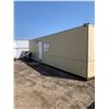 Image 1 : CORAB Skidded Office Trailer 12' x 32' separate office with furnace. Solar and equipment not include