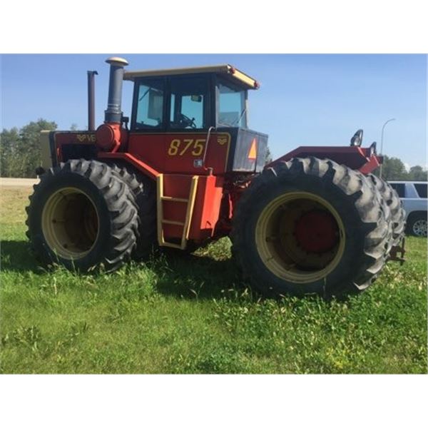1980 VERSATILE 875 4WD Tractor, engine rebuilt 400hrs ago. Located in PEACE RIVER, AB, Runs, Shows 3