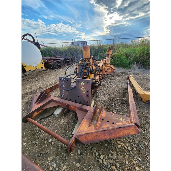 ATECO Plow and Reel Carrier for Komatsu D65, Plow SN: 25083