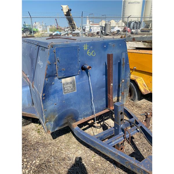 LEROI Air Compressor Trailer, 250 cfm, Parts, SN: C3423
